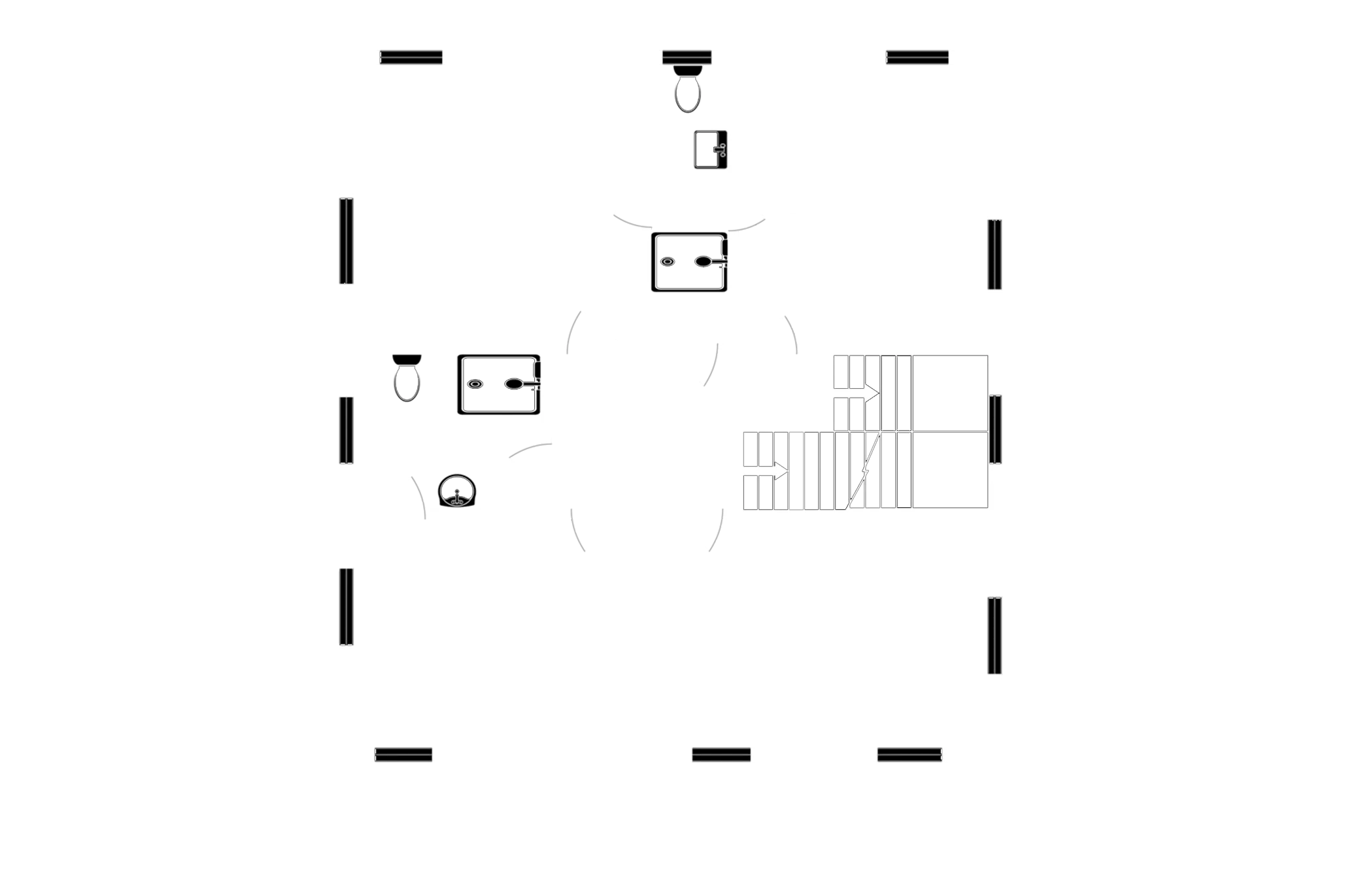 Floorplan — The Vicarage, Main Road, Ballabeg. — Plan 2 of 3