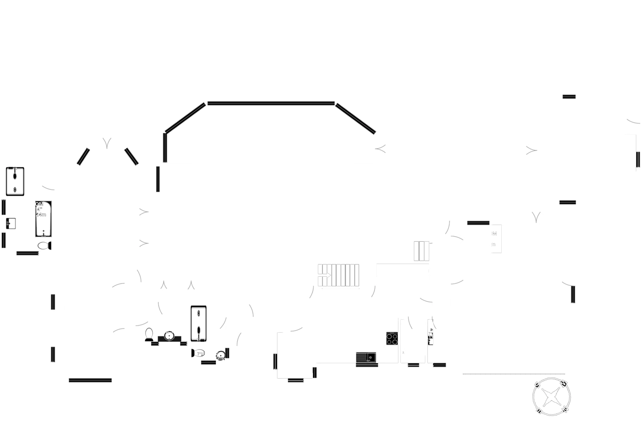 Floorplan — Ferndale, Saddle Road, Douglas.