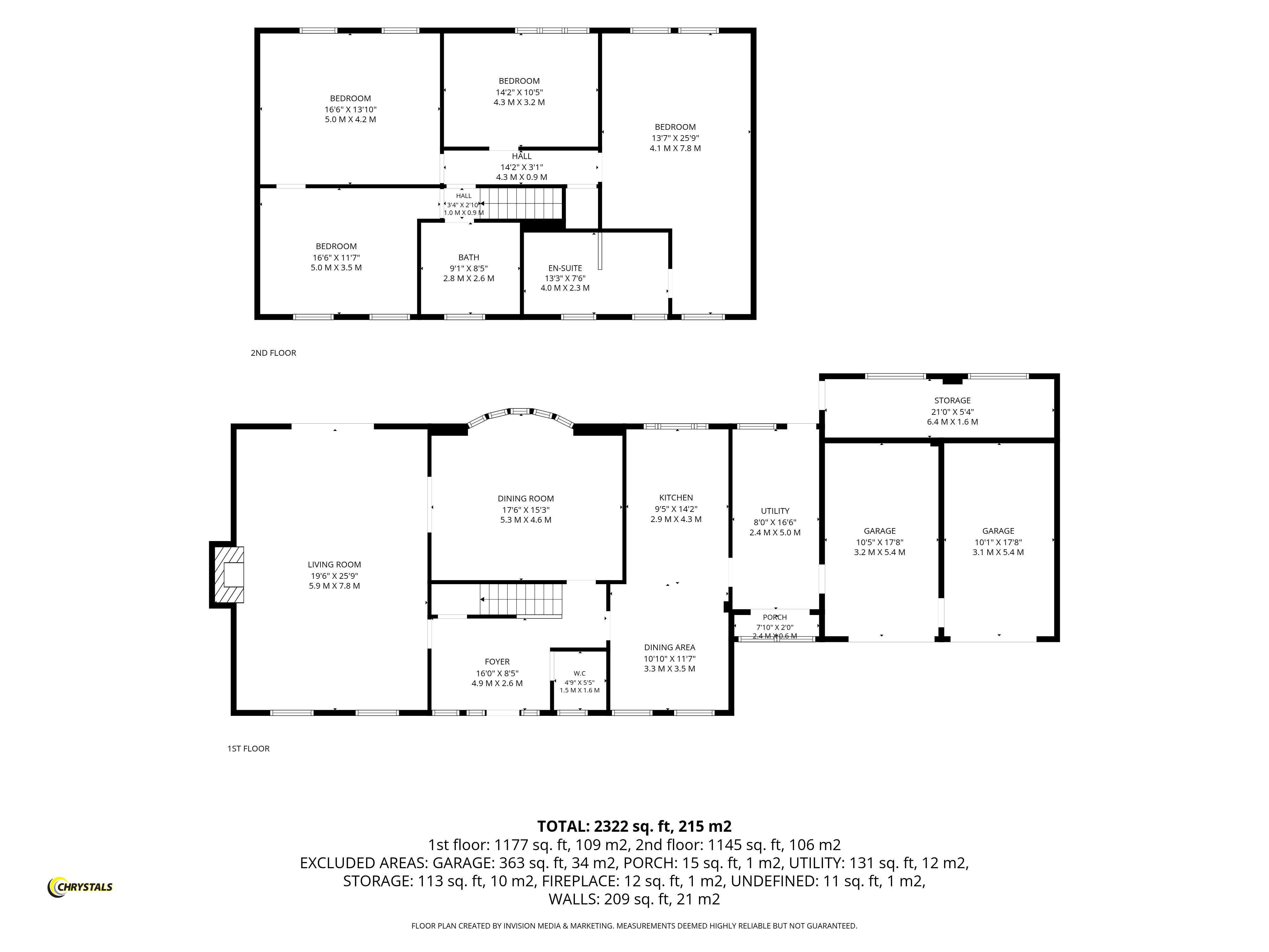 Floorplan — 2 River Vale, Braddan IM4 4TH.