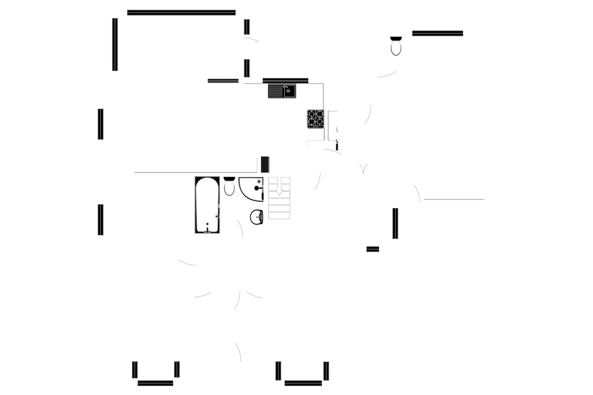 Floorplan — Holly Bank, Queens Drive West, Ramsey. — Plan 2 of 2