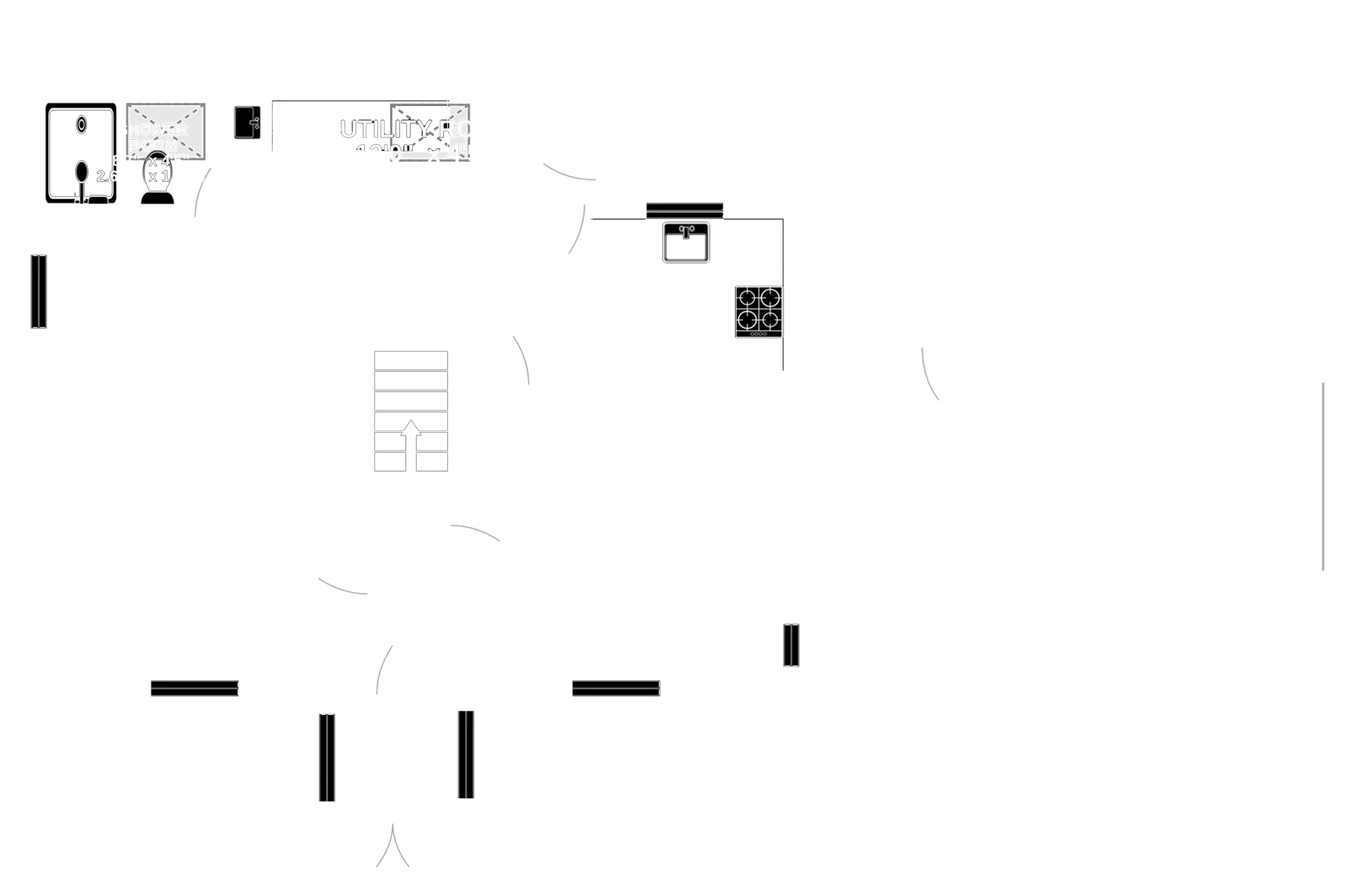 Floorplan — Yarrow Cottage, Glen Road, Colby.