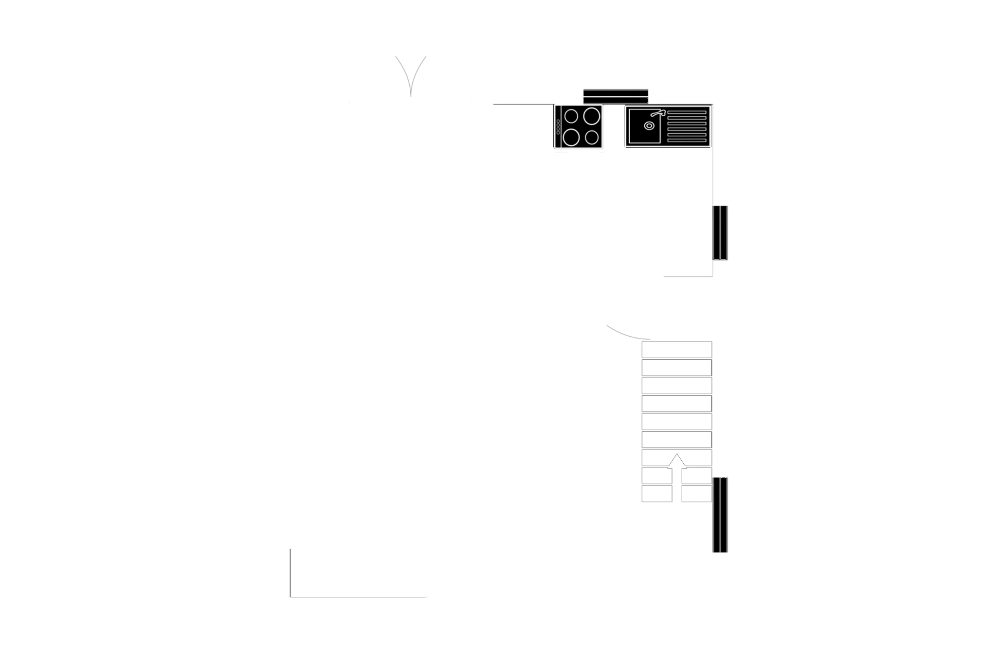 Floorplan — Braeside, Fairy Cottage, Laxey. — Plan 3 of 3