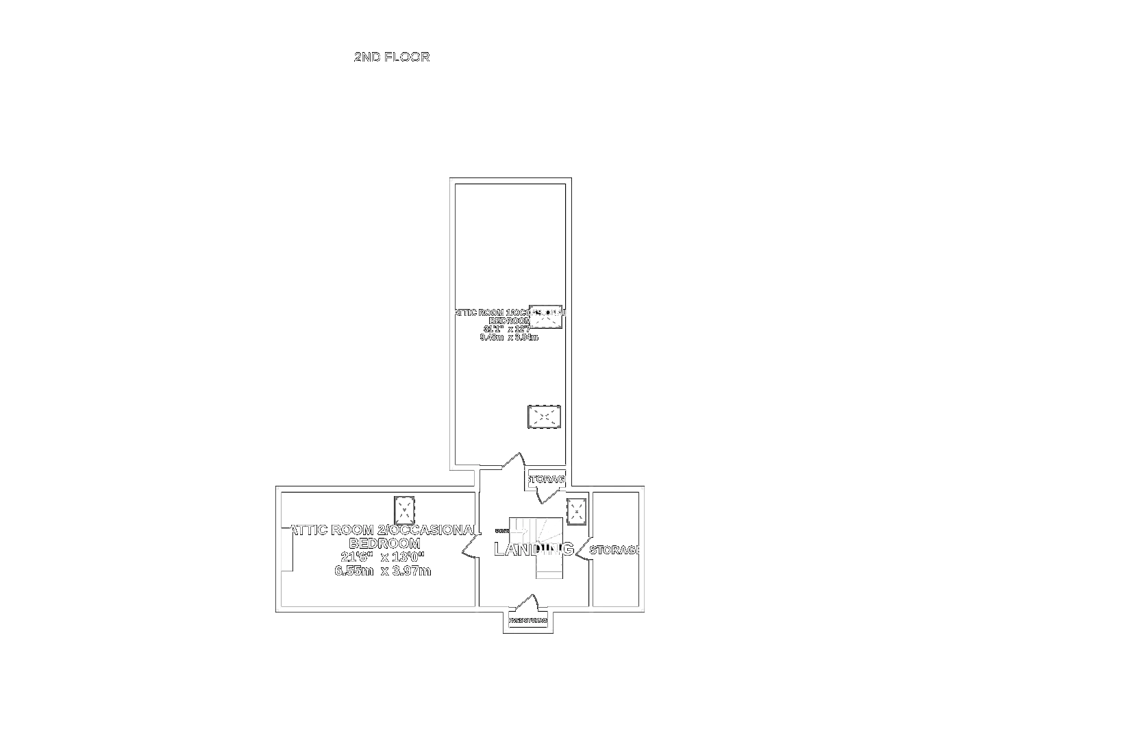 Floorplan — Lilleo Farmhouse, Abbeylands Estate, Abbeylands, Douglas. — Plan 3 of 3