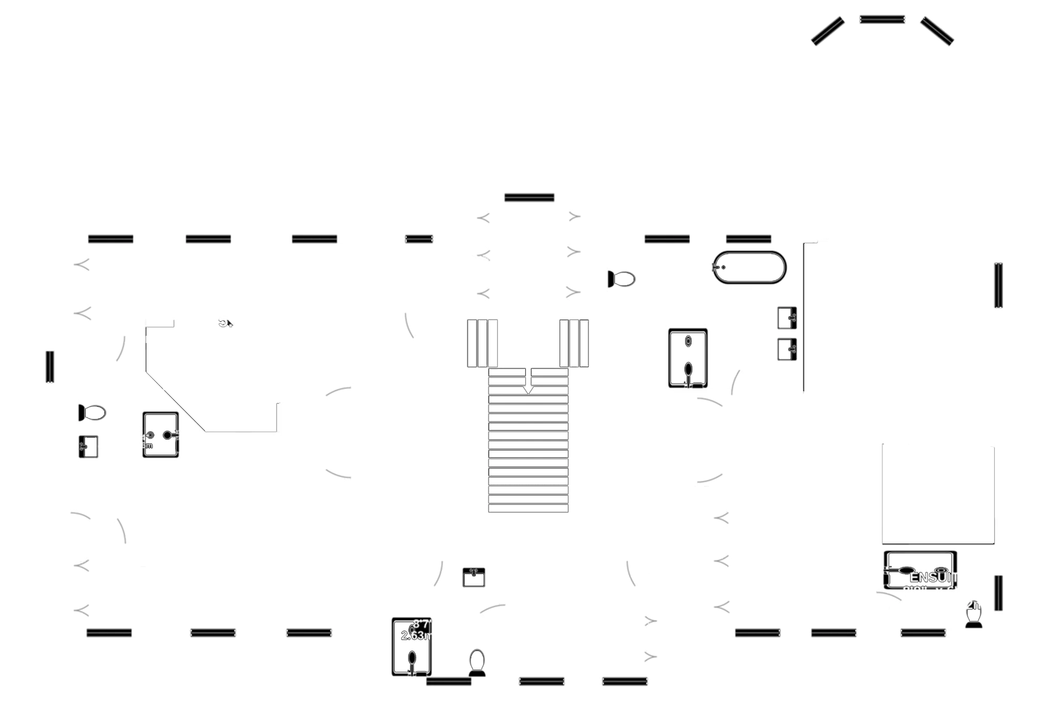 Floorplan — Barrowdale House, Sir Georges Bridge, Abbeylands, Onchan. — Plan 2 of 4