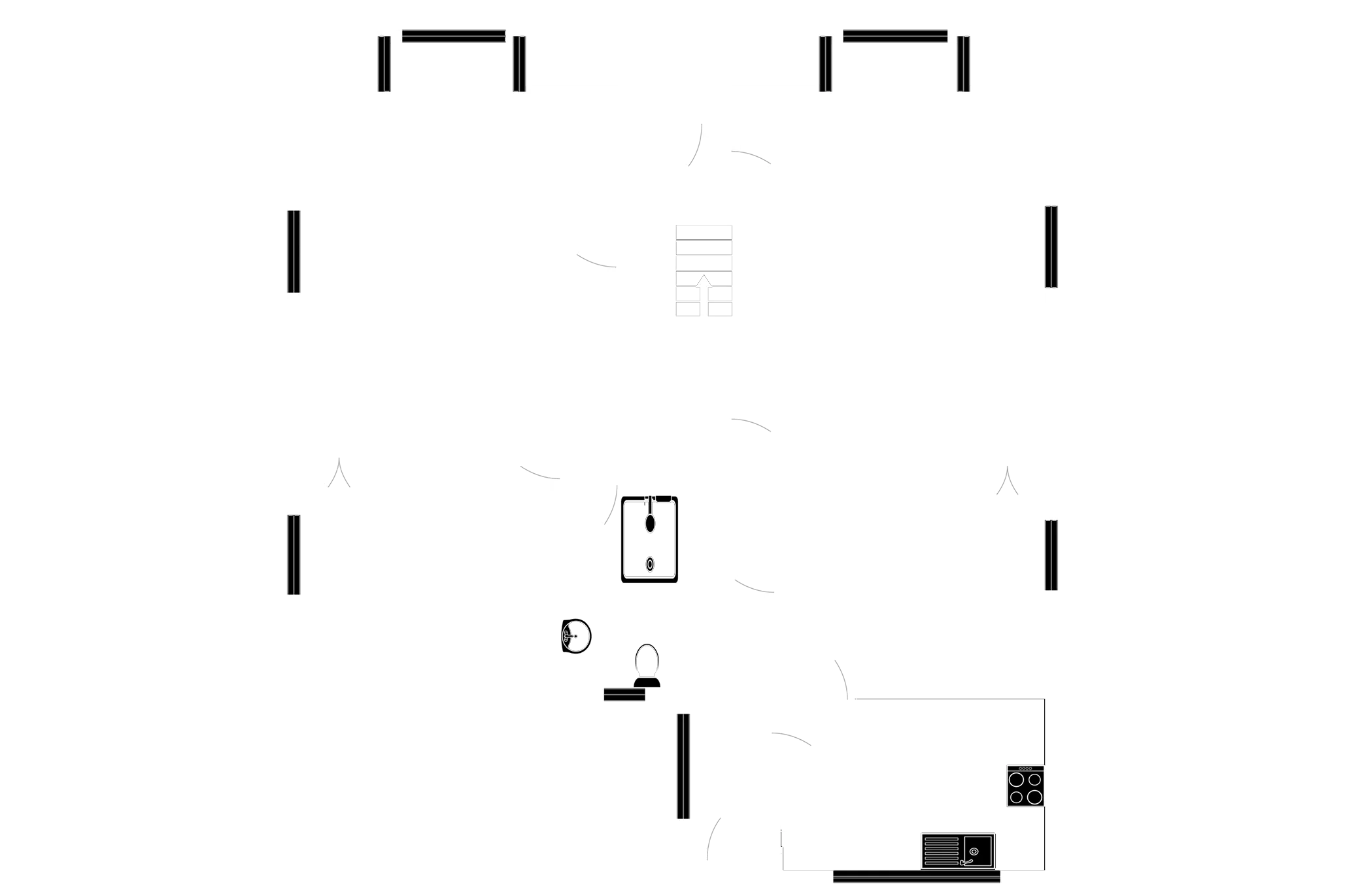 Floorplan — Vondy's Garage & Thie Fea, Andreas Road, Regaby Gate, Ramsey.