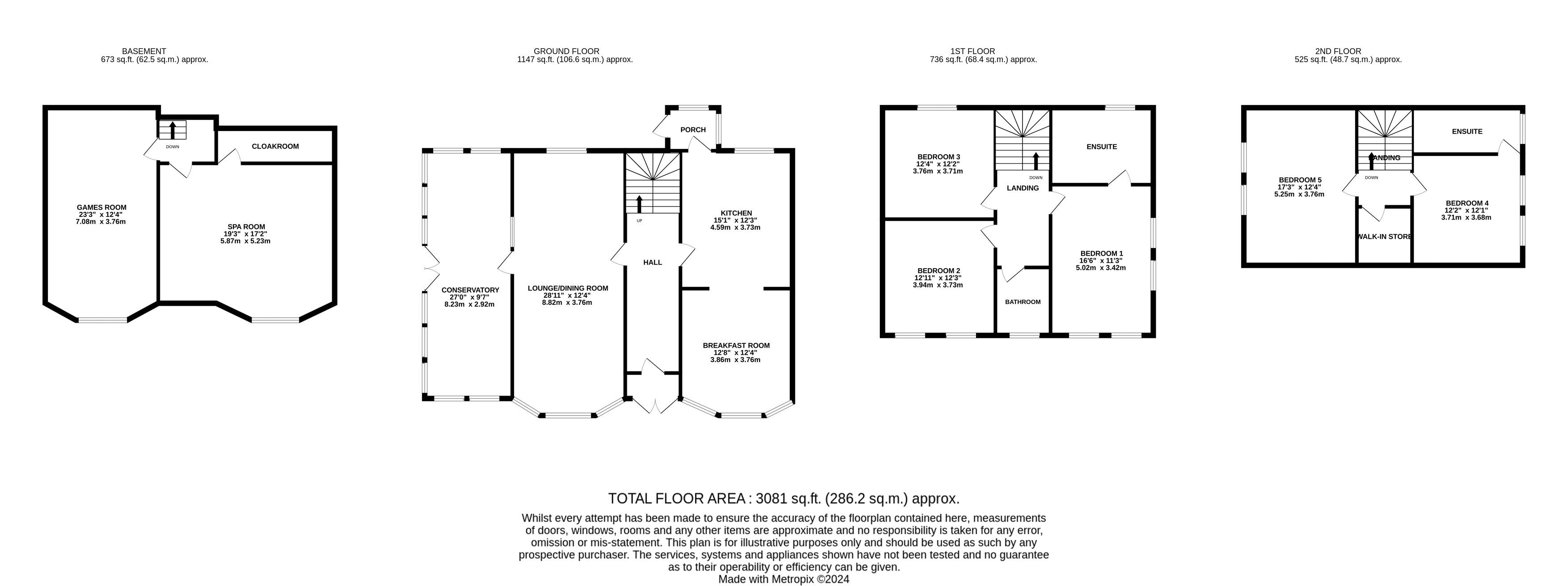 Floorplan — Glenlea House, Truggan Road, Port St Mary IM9 5LD.