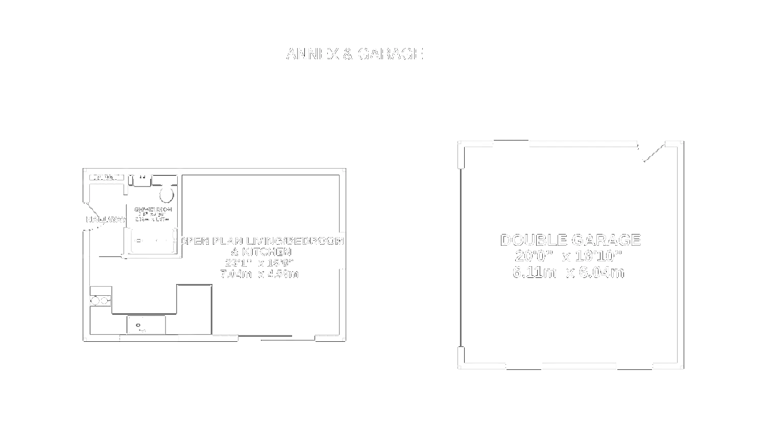 Floorplan — Crowcreen Cottage, Ballaglass Glen Road, Ramsey. — Plan 3 of 3