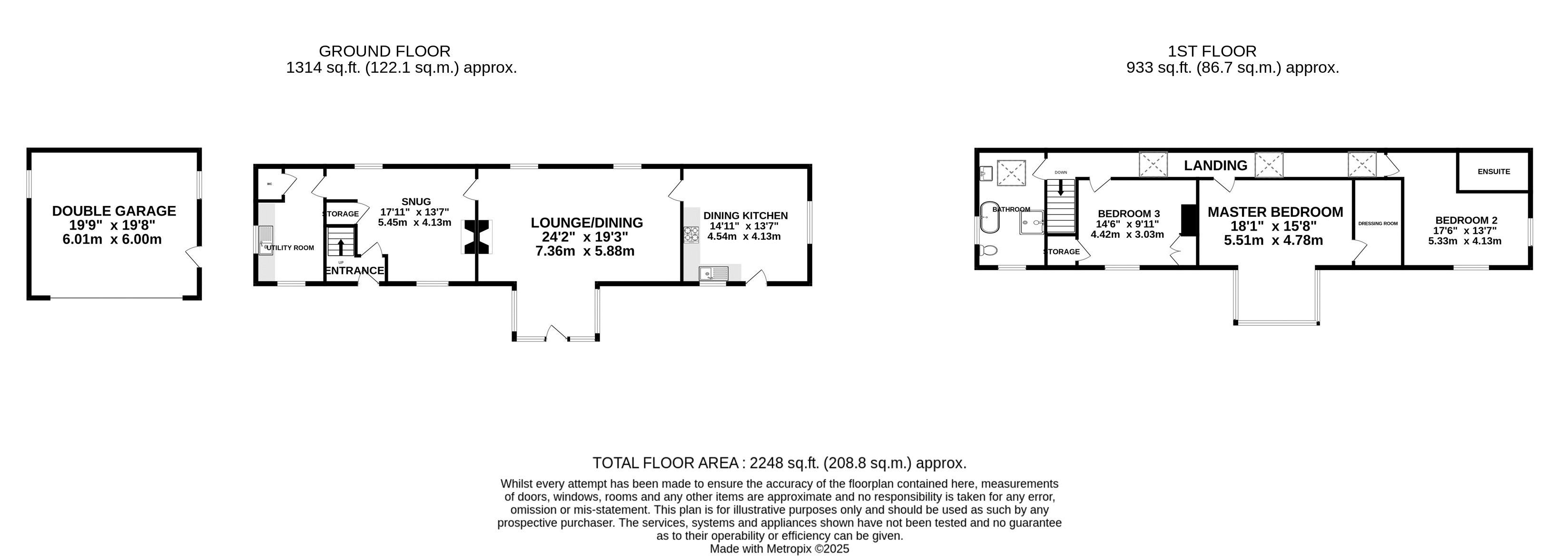 Floorplan — Ballacarine, Ronague Road, Ballabeg IM9 4HF.