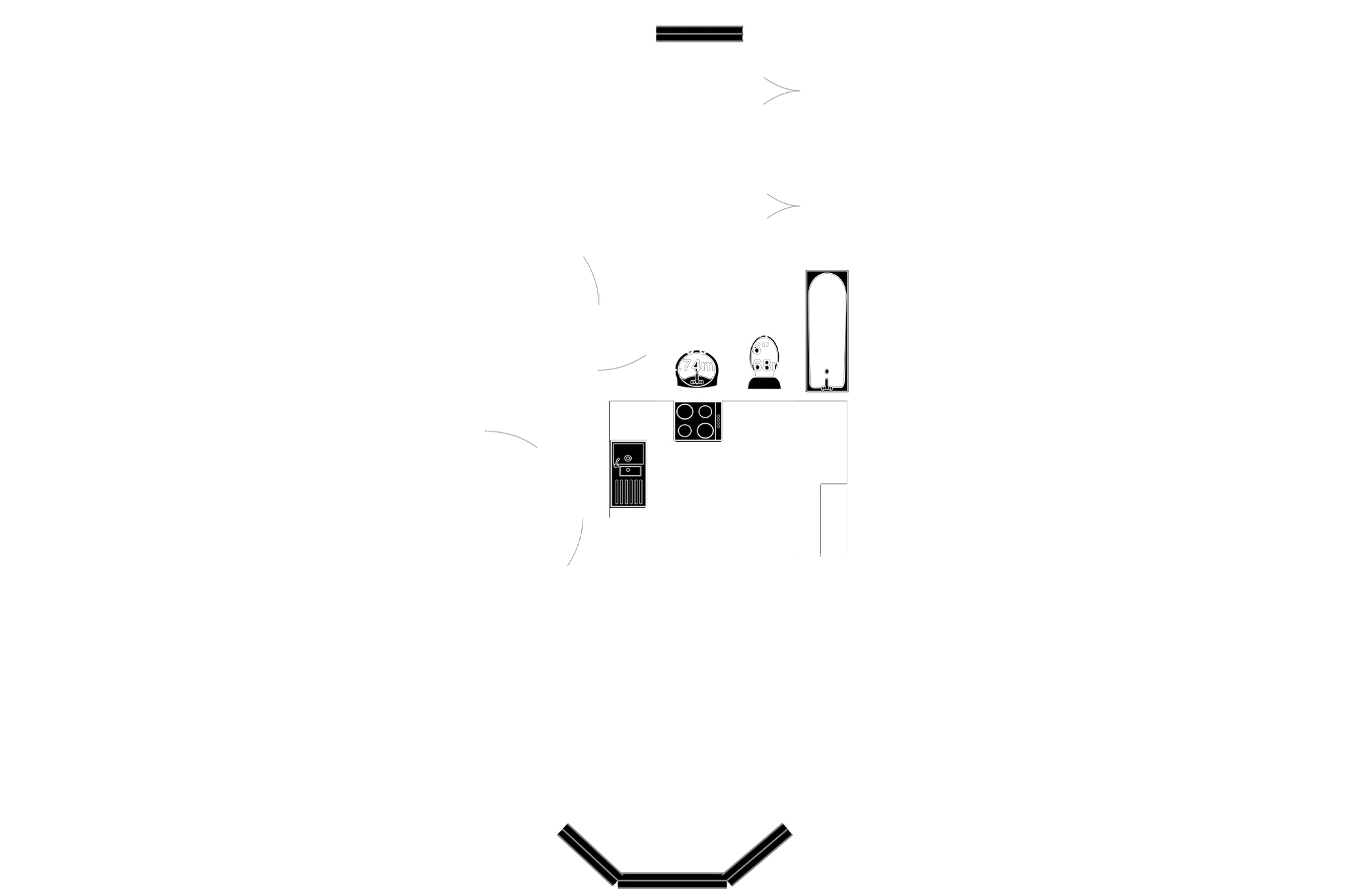 Floorplan — Flat 1, Silverbay, 8 Derby Road, Douglas.