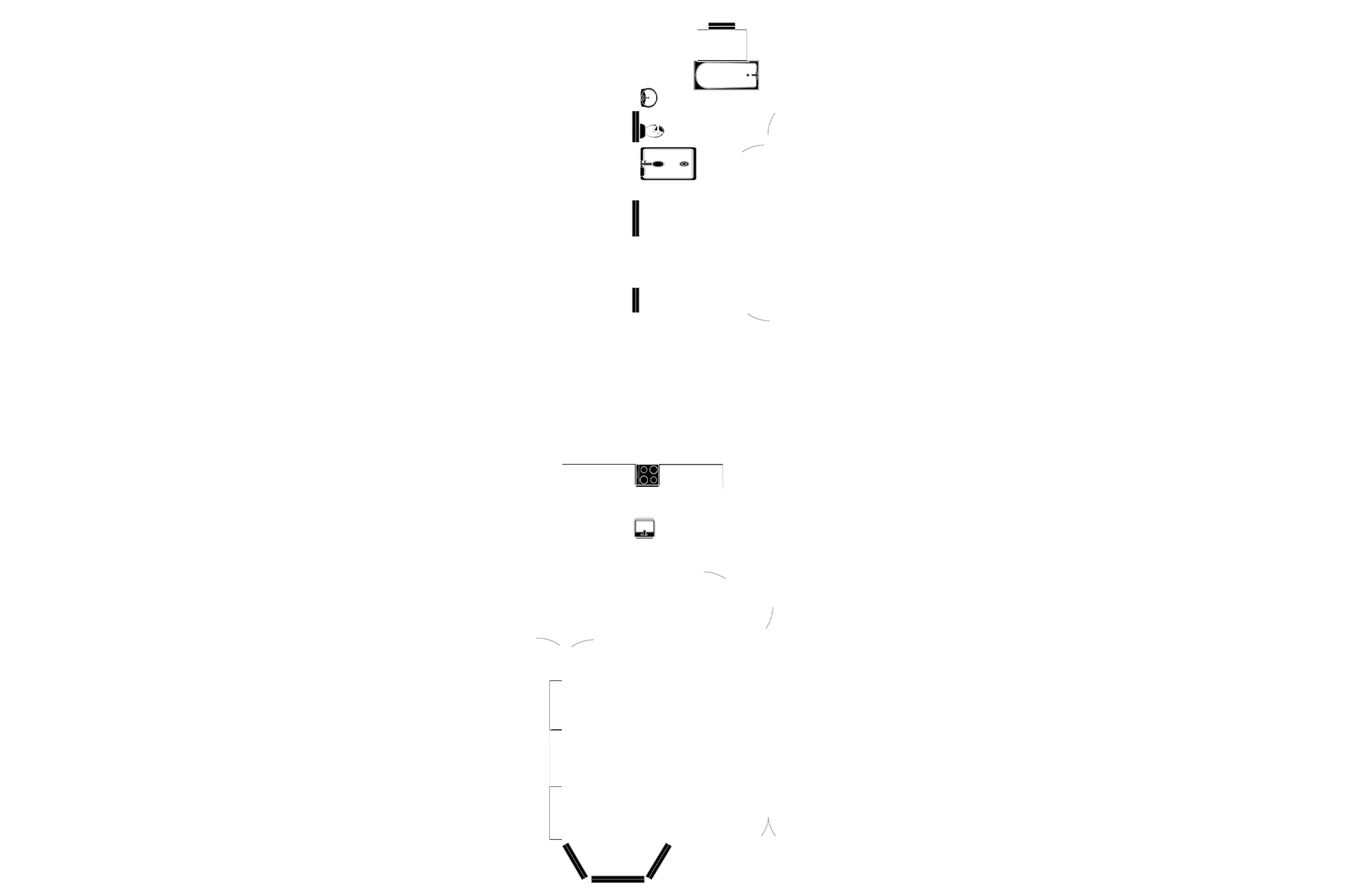 Floorplan — 18 Antrim Apartments, Mooragh Promenade, Ramsey.