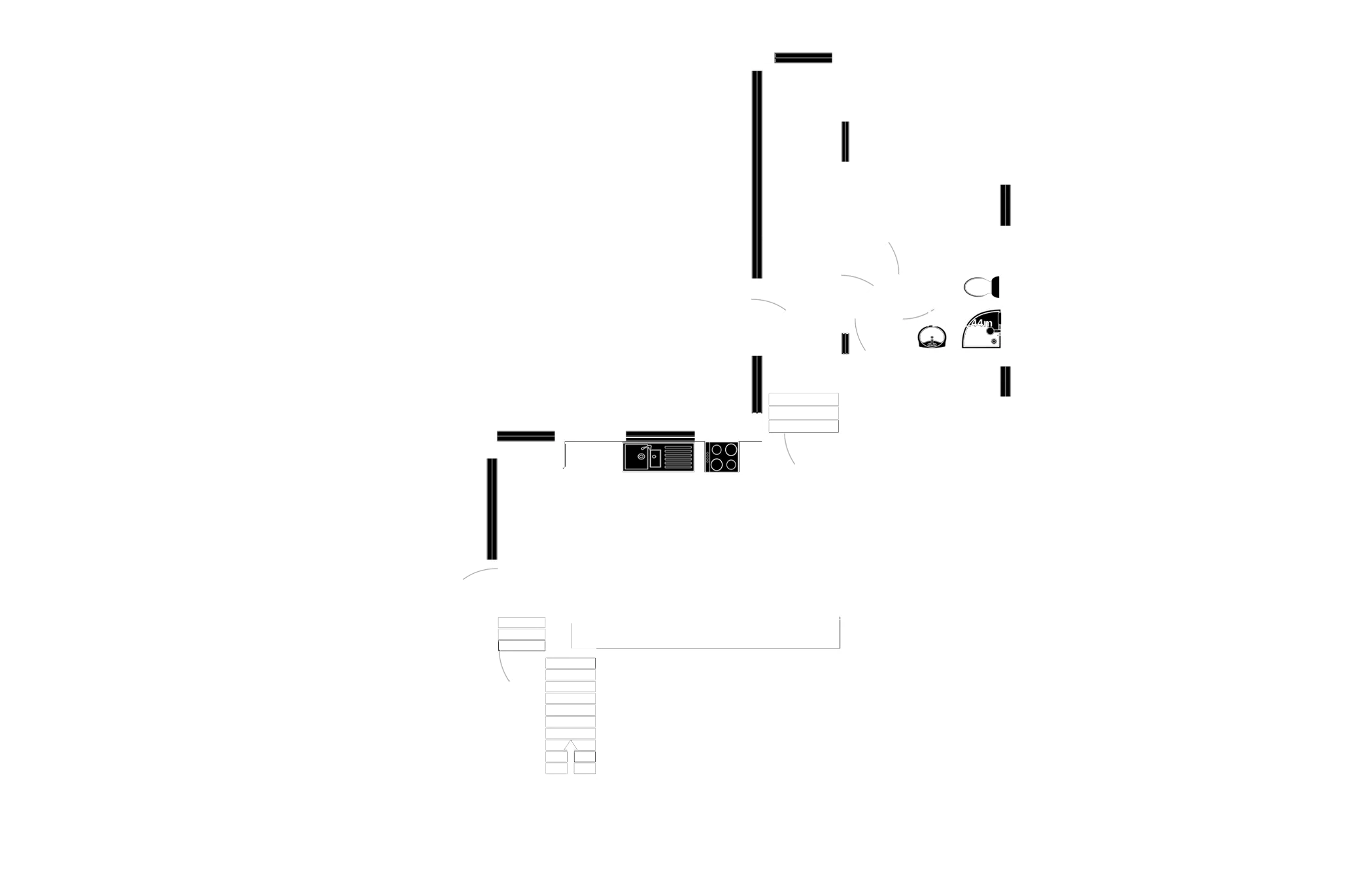 Floorplan — 3 Chapel Row, Main Road, Foxdale. — Plan 2 of 3