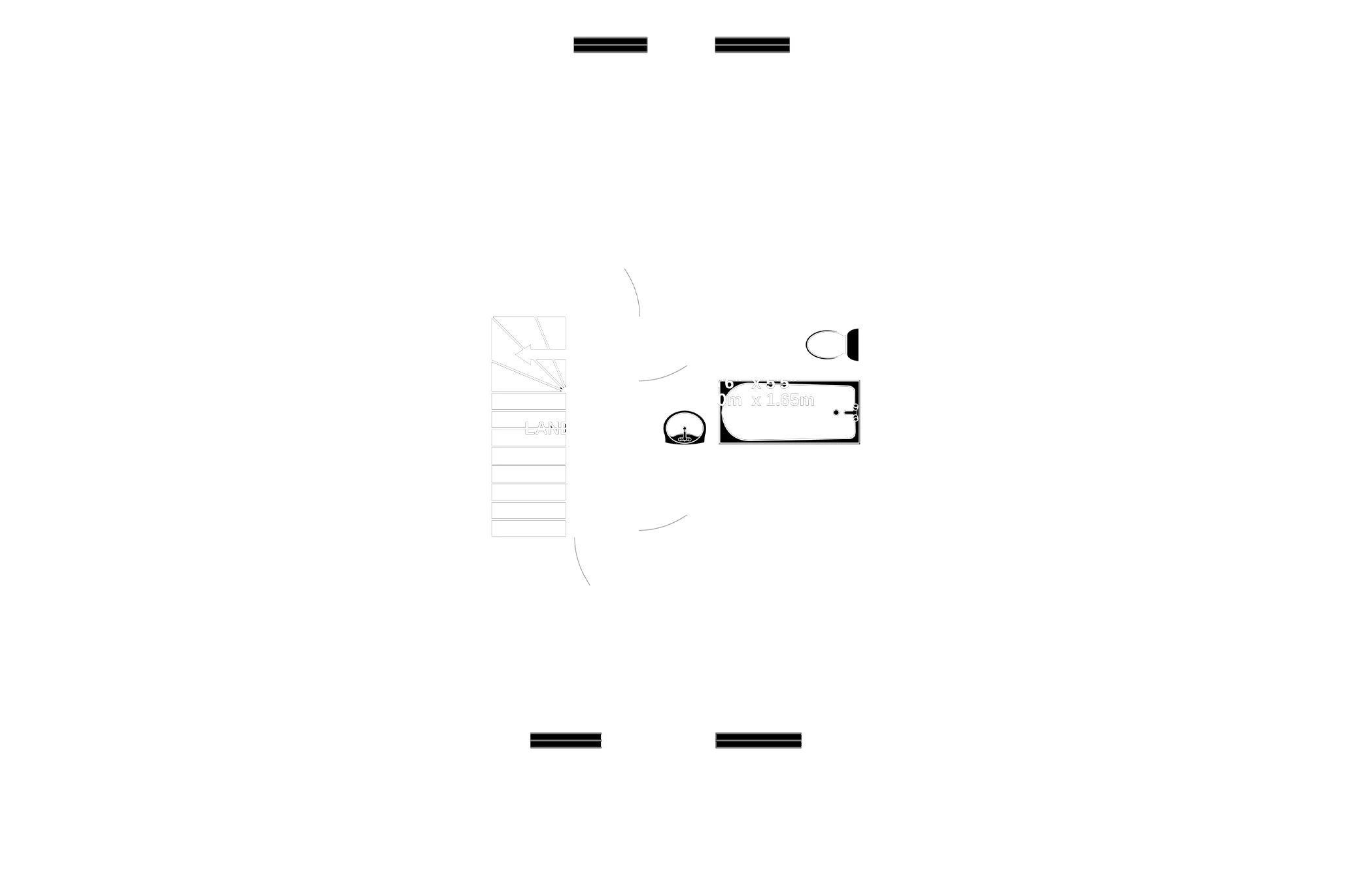 Floorplan — 40 Ballanoa Meadow, Santon. — Plan 2 of 2
