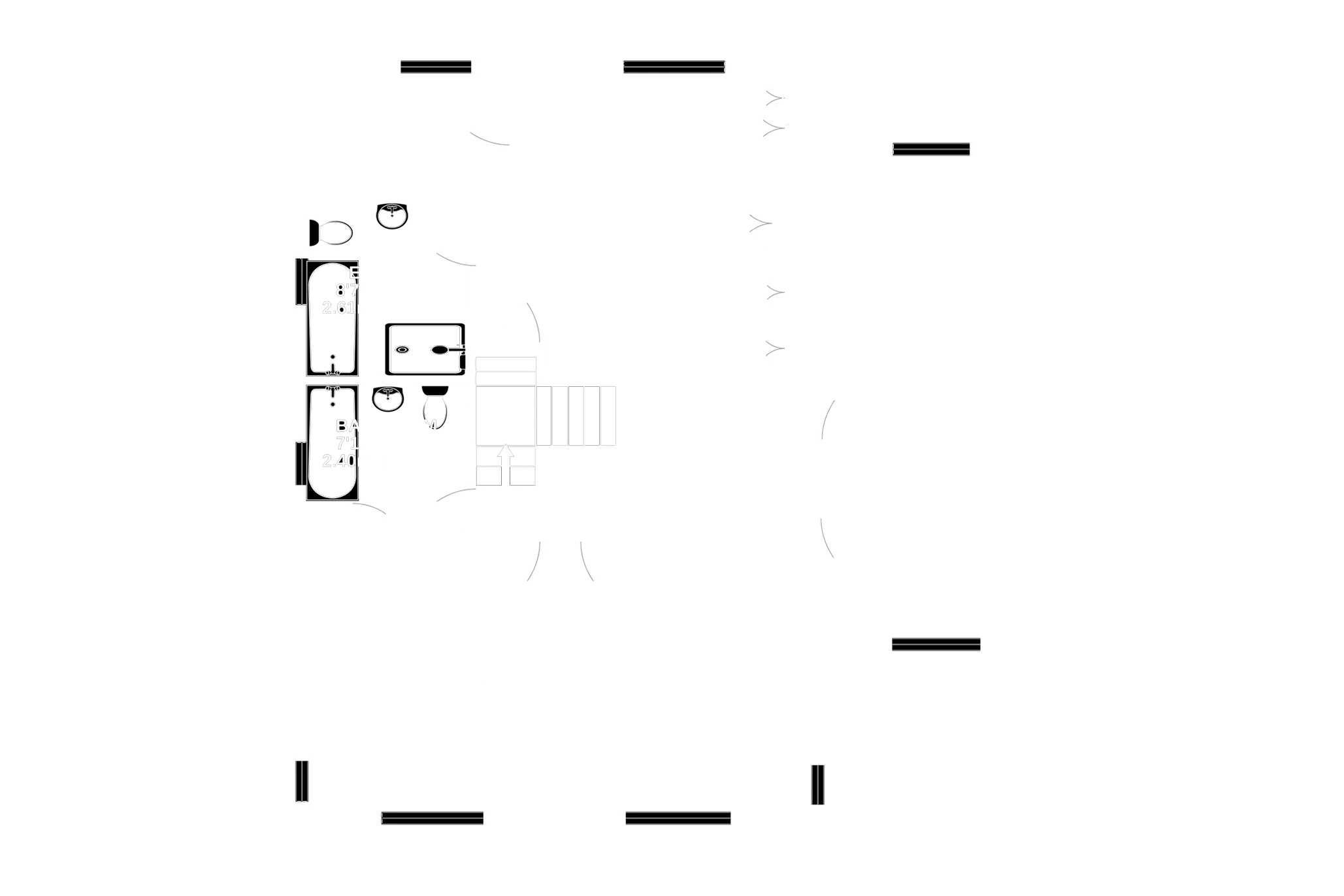 Floorplan — Thie Y Vollan, Bride Road, Ramsey. — Plan 2 of 2
