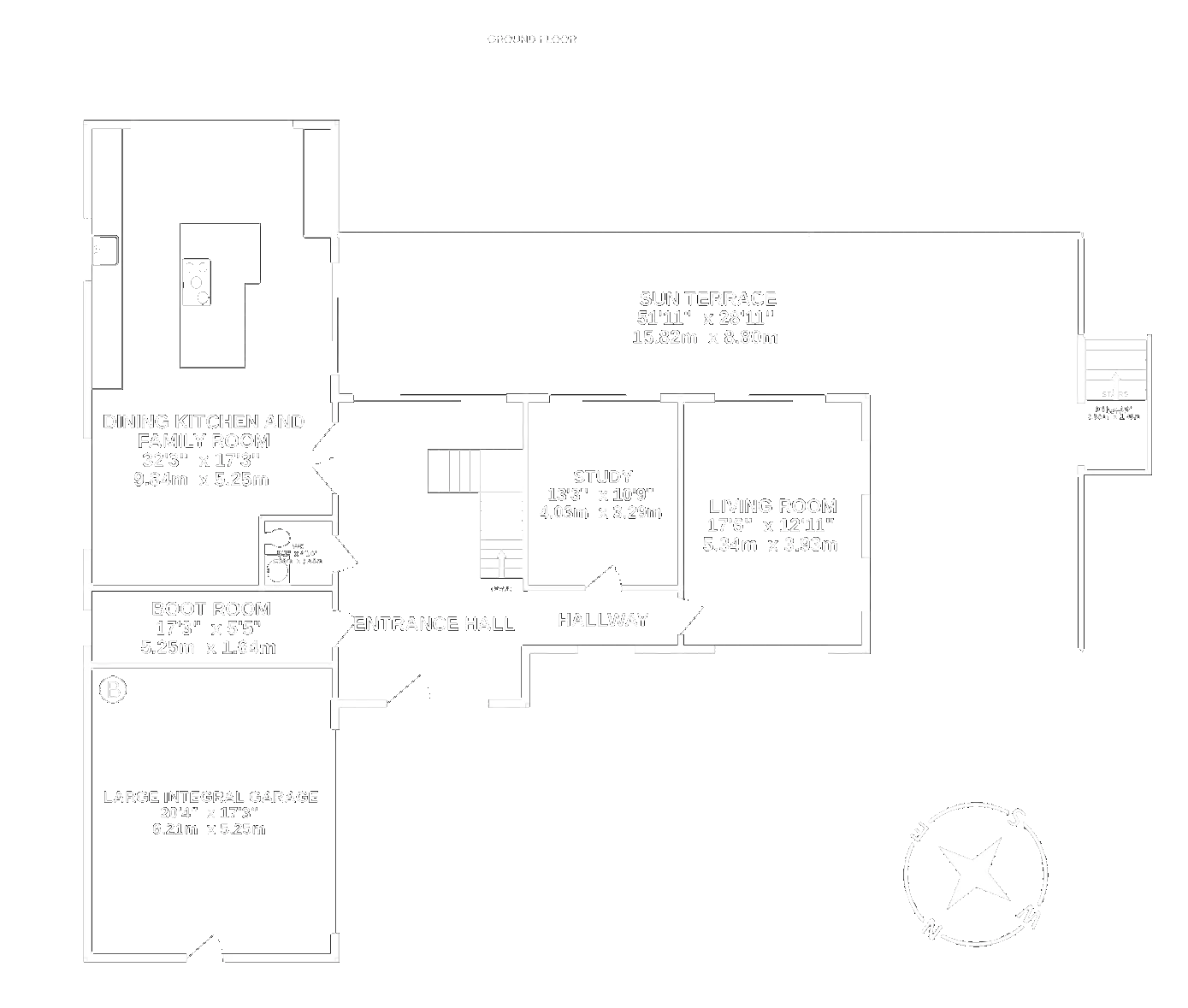 Floorplan — Old Ballaragh Barn, Ballaragh Road, Laxey.