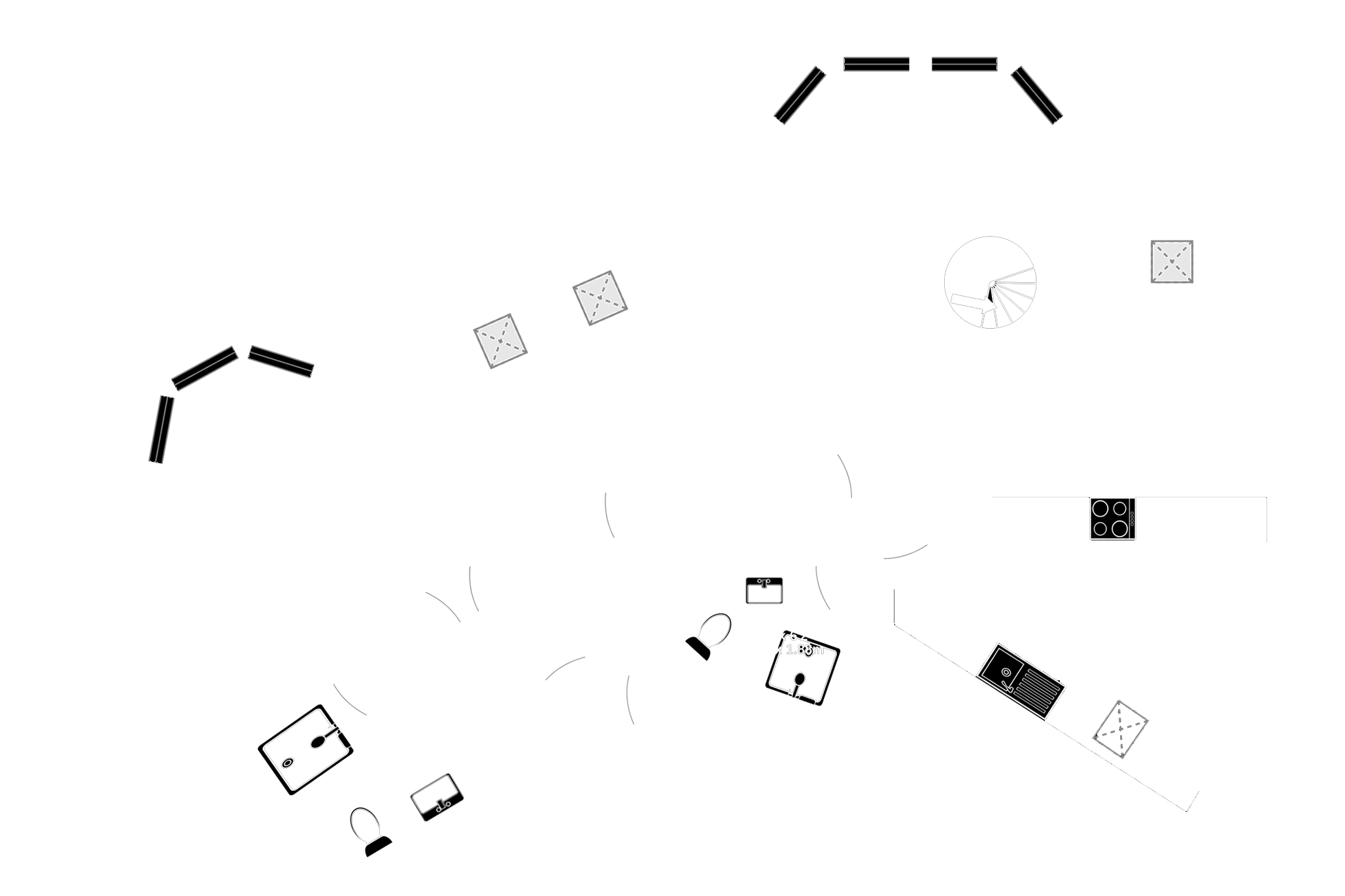 Floorplan — Apartment 32, Central Apartments, Central Promenade, Douglas.