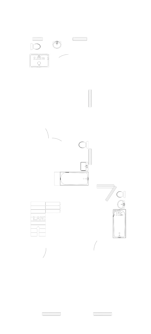 Floorplan — 5 Harris Terrace, Douglas. — Plan 2 of 5
