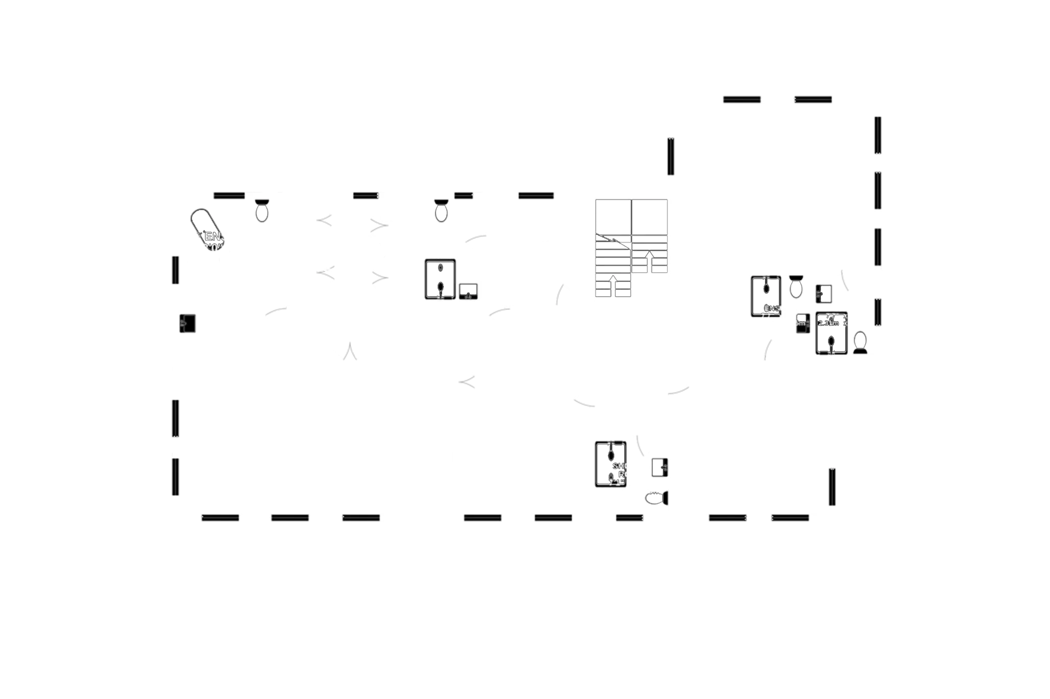 Floorplan — Knock Rushen House, Scarlett, Castletown. — Plan 2 of 4
