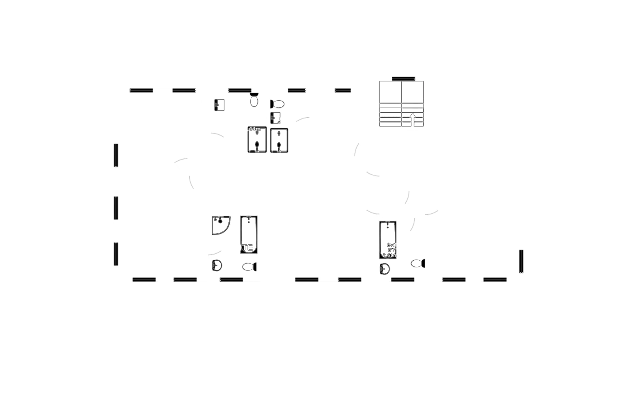 Floorplan — Knock Rushen House, Scarlett, Castletown. — Plan 3 of 4