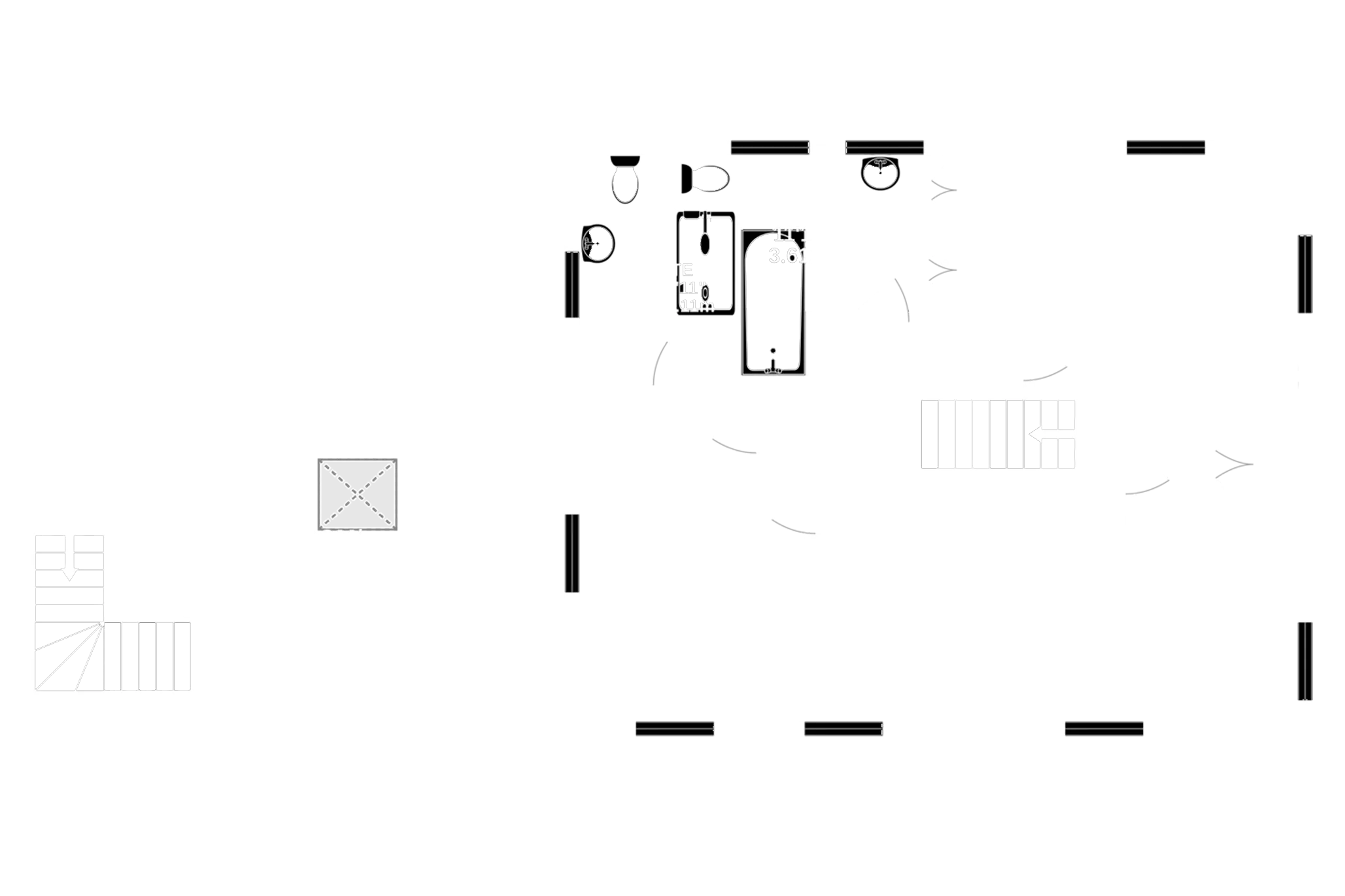 Floorplan — The Old Smithy, The Cronk, Ballaugh. — Plan 2 of 2