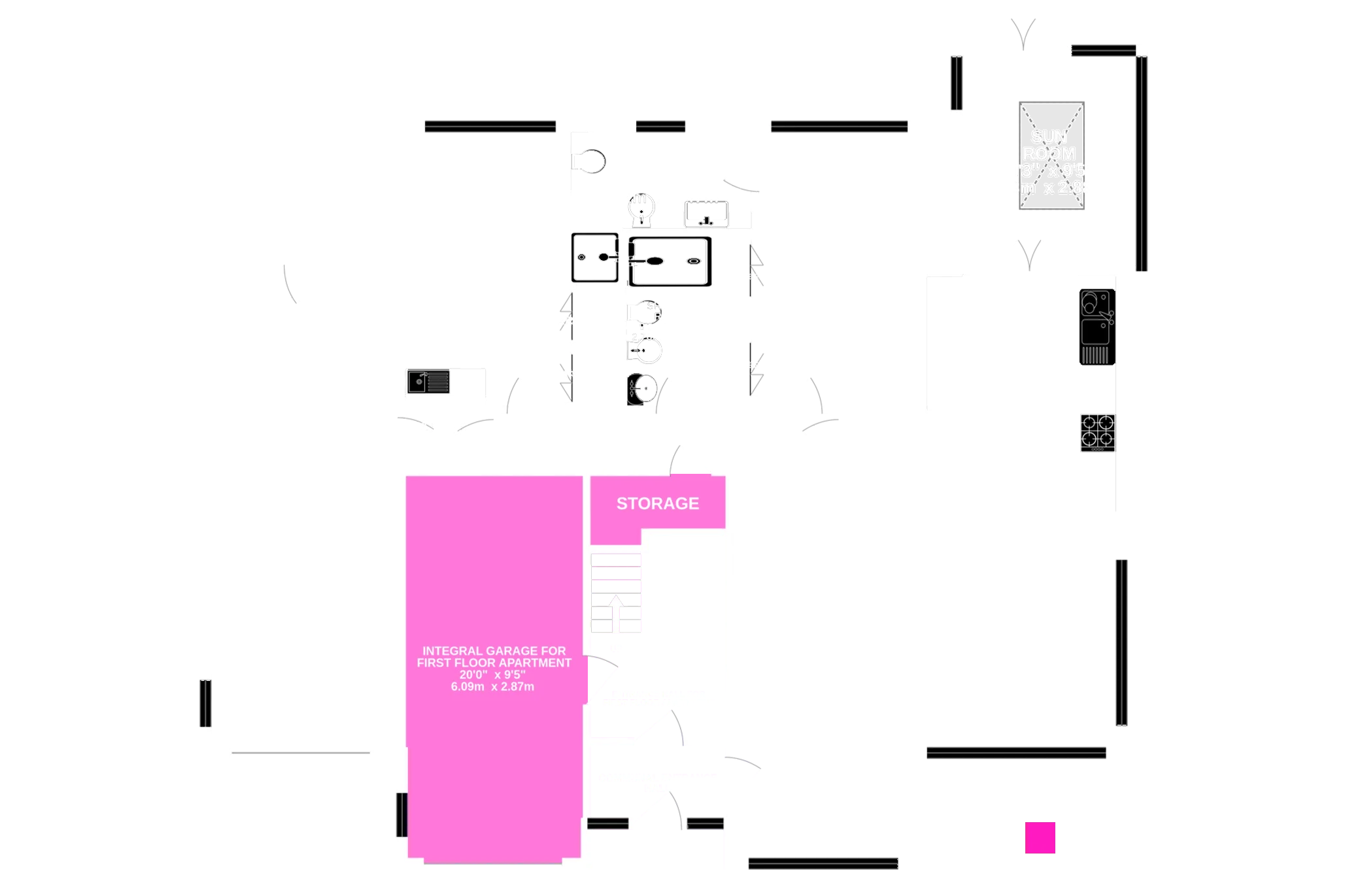 Floorplan — Fairways, Clifton Road, Port St Mary.
