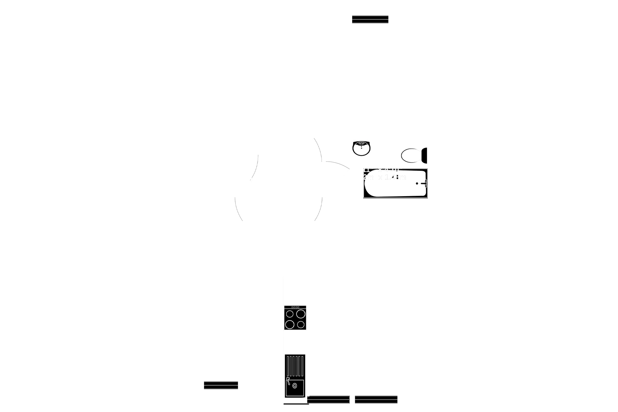 Floorplan — Flat 4, 12 Derby Road, Douglas.