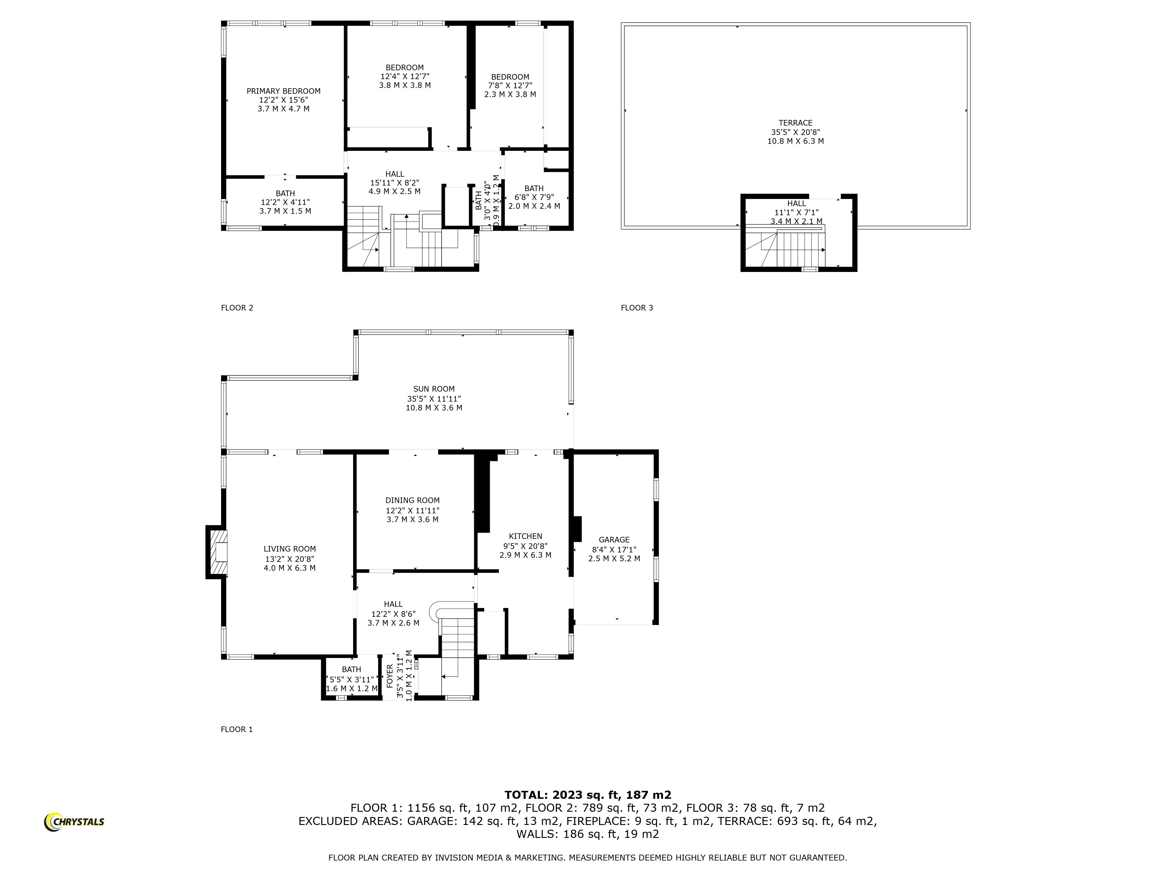Floorplan — 66 King Edward Road, Onchan IM3 2AT.