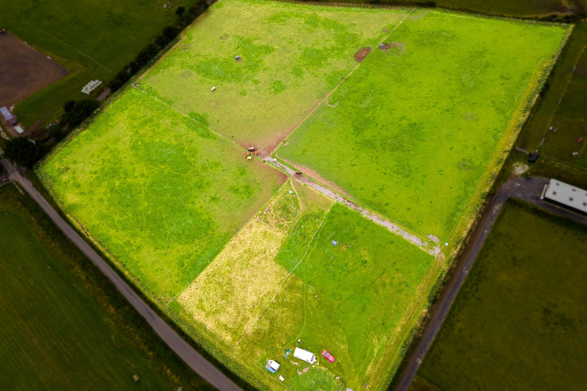 Land at the Garth, Field number 324067, Crosby. — Photo 1 of 5