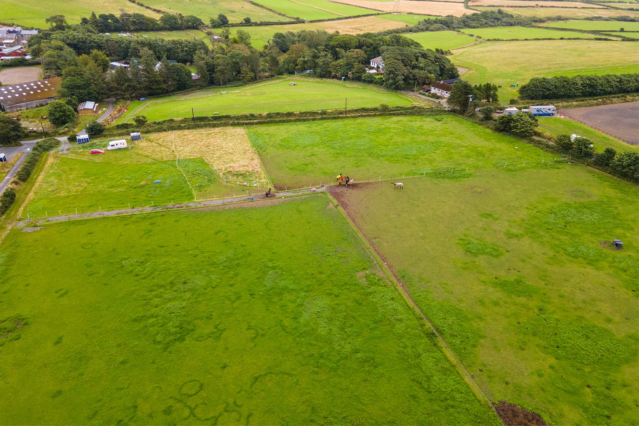 Land at the Garth, Field number 324067, Crosby. — Photo 2 of 5